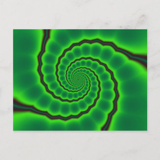 Postal Cartão verdes da coisa