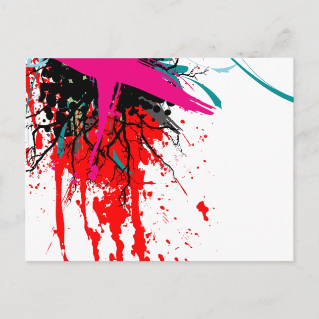 Postal Cartão "X-Avaliado" de Rock=Life (Frente)