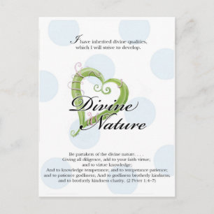 Postal Cartão YW - Natureza divina