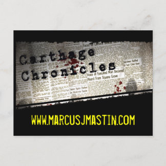 Postal Carthage cronica o cartão