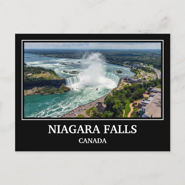 Postal Cataratas do Niágara | Canadá Quedas Canadá Cartão (Frente)