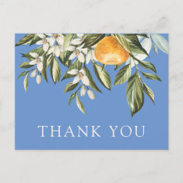 Postal Chá de fraldas Pequeno Cutil Obrigado Cartão Posta