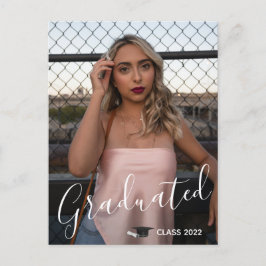 Postal Classe Graduada do Cartão com fotos de Graduação 2