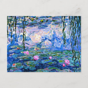 Postal Claude Monet - Lírios Água, 1919, Cartão