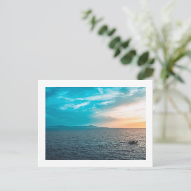 Postal Crie seu próprio Cartão com fotos (Em pé/Frente)