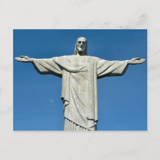 Postal "Cristo cartão do redentor"
