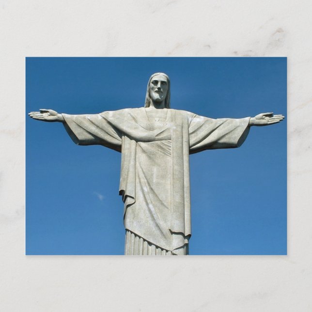 Postal "Cristo cartão do redentor" (Frente)