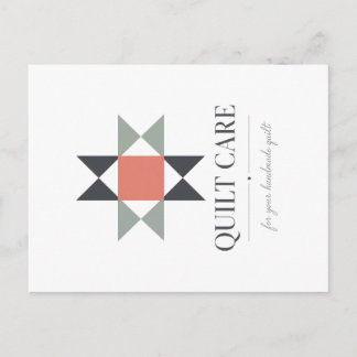 Postal Cuidar Cartão de Quilt Color Catcher Ver
