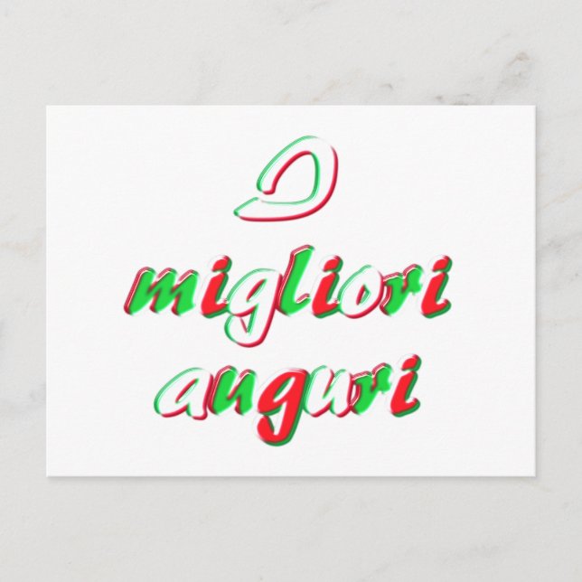 Postal Cumprimentos cartão (Frente)