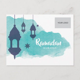 Postal De Anúncio Cartão Corporativo do Ramadão