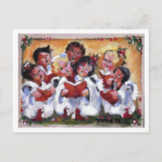 Postal De Festividades "Alleluia" um cartão muito especial do Natal