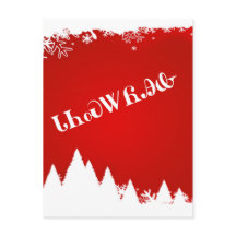 Cartão Cherokee do Feliz Natal