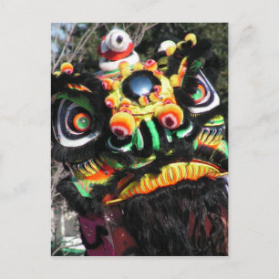 Postal De Festividades Cartão chinês do ano novo