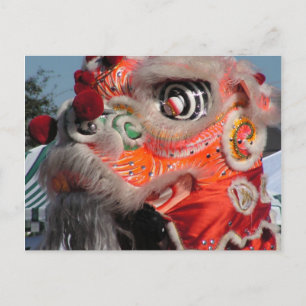 Postal De Festividades Cartão chinês do ano novo