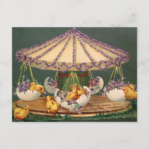 Postal De Festividades Cartão da páscoa