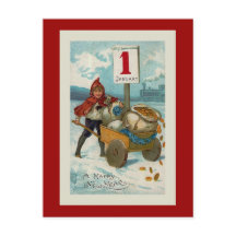 Cartão do "feliz ano novo"