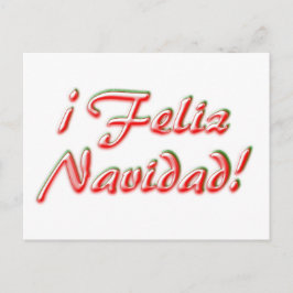 Postal De Festividades Cartão do Feliz Natal