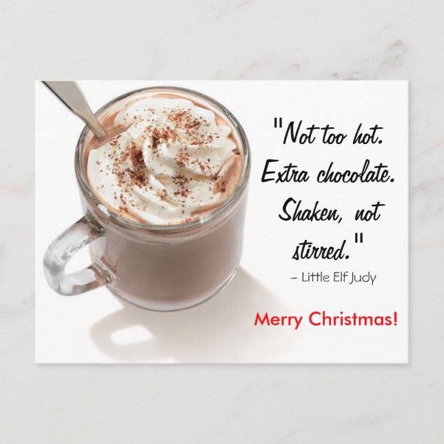 Postal De Festividades Cartão do Natal (Frente)