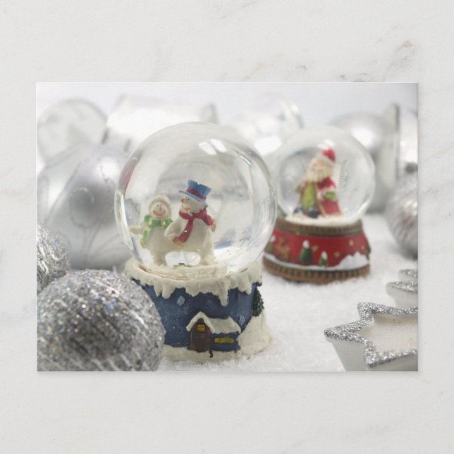 Postal De Festividades Cartão do Natal (Frente)
