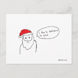 Postal De Festividades cartão do papai noel