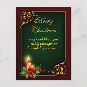 Postal De Festividades Cartão feito sob encomenda do Feliz Natal