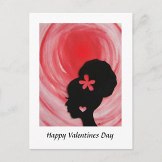 Postal De Festividades Cartão natural do amor