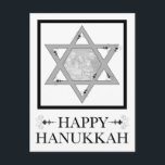 Postal De Festividades feliz hanukkah: estrela do cartão com fotos David<br><div class="desc"></div>