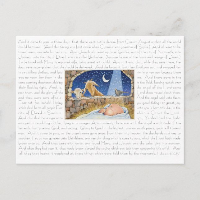 Postal De Festividades O cartão do Natal (Frente)