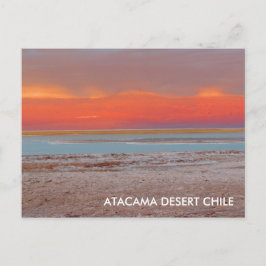 Postal Deserto de Atacama, cartão do Chile