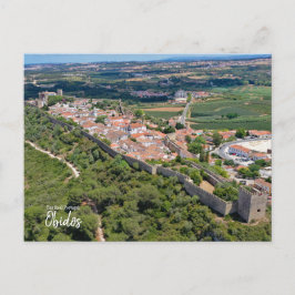 Postal Dias dos Cavaleiros - Obidos Portugal Cartão posta