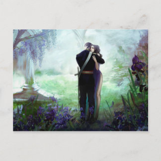 Postal Em seu cartão dos braços