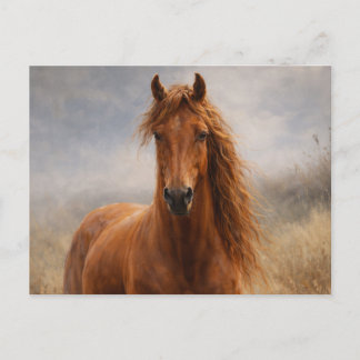 Postal Espírito de Cobre | Cavalo Castanho | Cartão Posta