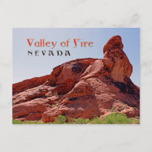 Postal Esplêndido Vale de Fogo, NV Cartão Postal!