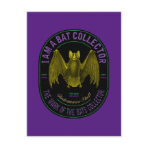 Eu sou um cartão de morcegos