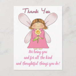 Postal EXPRESSÕES BONITAS - Cartão de Agradecimento