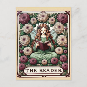 Postal Fada Do Cartão Tarot Do Leitor
