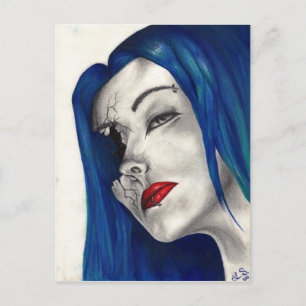 Postal Fantasia Original Maravilhosamente Quebrada Cartão