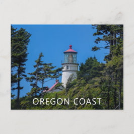 Postal Farol Heceta Head | Costa do Oregon | Cartão posta