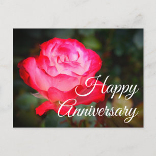 Postal Feliz Aniversário Cherry Parfait Rosa nº 3 Cartão 