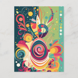 Postal Feliz Cartão de Aniversário