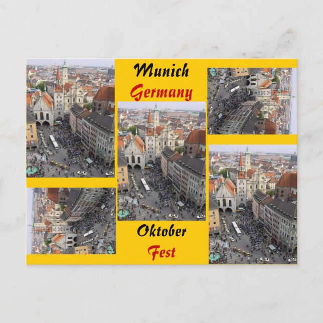 Postal Fest de outubro, cartão de Posto (Frente)