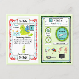 Postal Fleure - Cartão de Jogo Unicorn Fluorine Horn