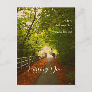 Postal FLOREST PATH Fall 07 - Cartão de Posto