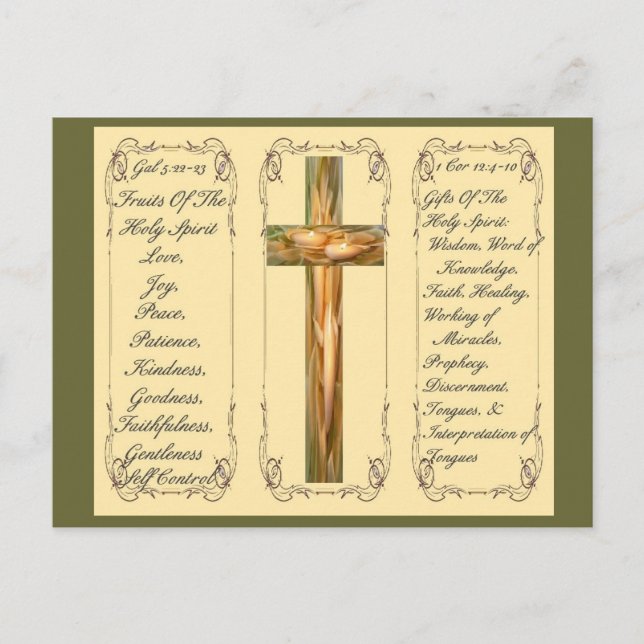 Postal Frutas E Presentes Do Cartão De Posto Espírito San (Frente)