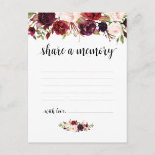 Postal Funeral Service, Borgonha, Compartilhe um cartão d