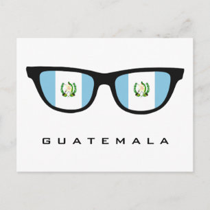 Postal Guatemala Shades texto personalizado e cartão post