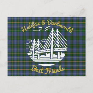 Postal Halifax & Dartmouth Os melhores amigos bugs cartão