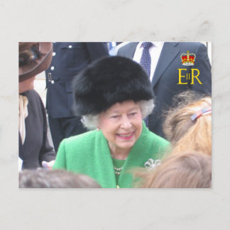 Postal HM o cartão do jubileu de diamante da rainha