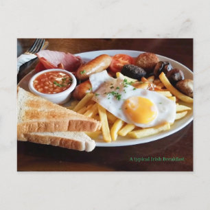 Postal Imagem irlandesa para o cartão