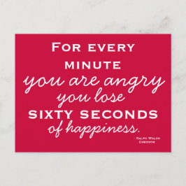 Postal Inspiração da felicidade - cartão inspirador